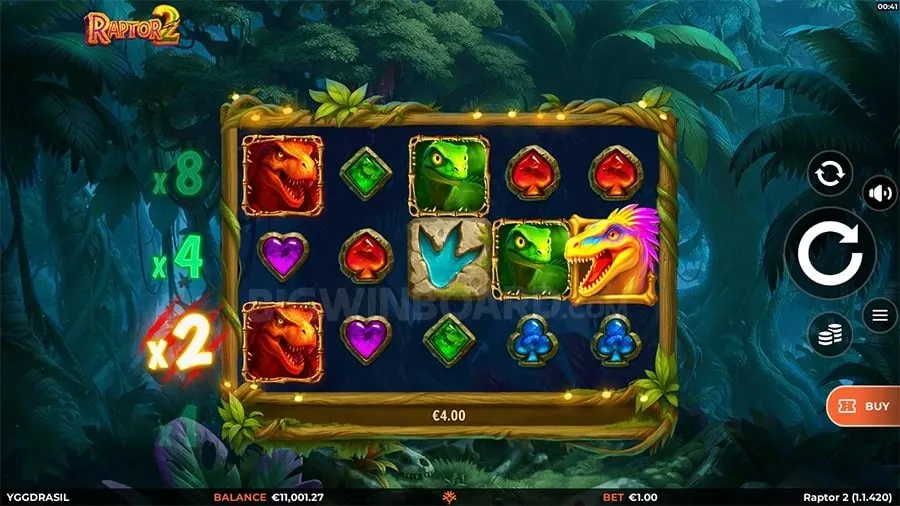 Smartphone displaying Bigbunny Casino app